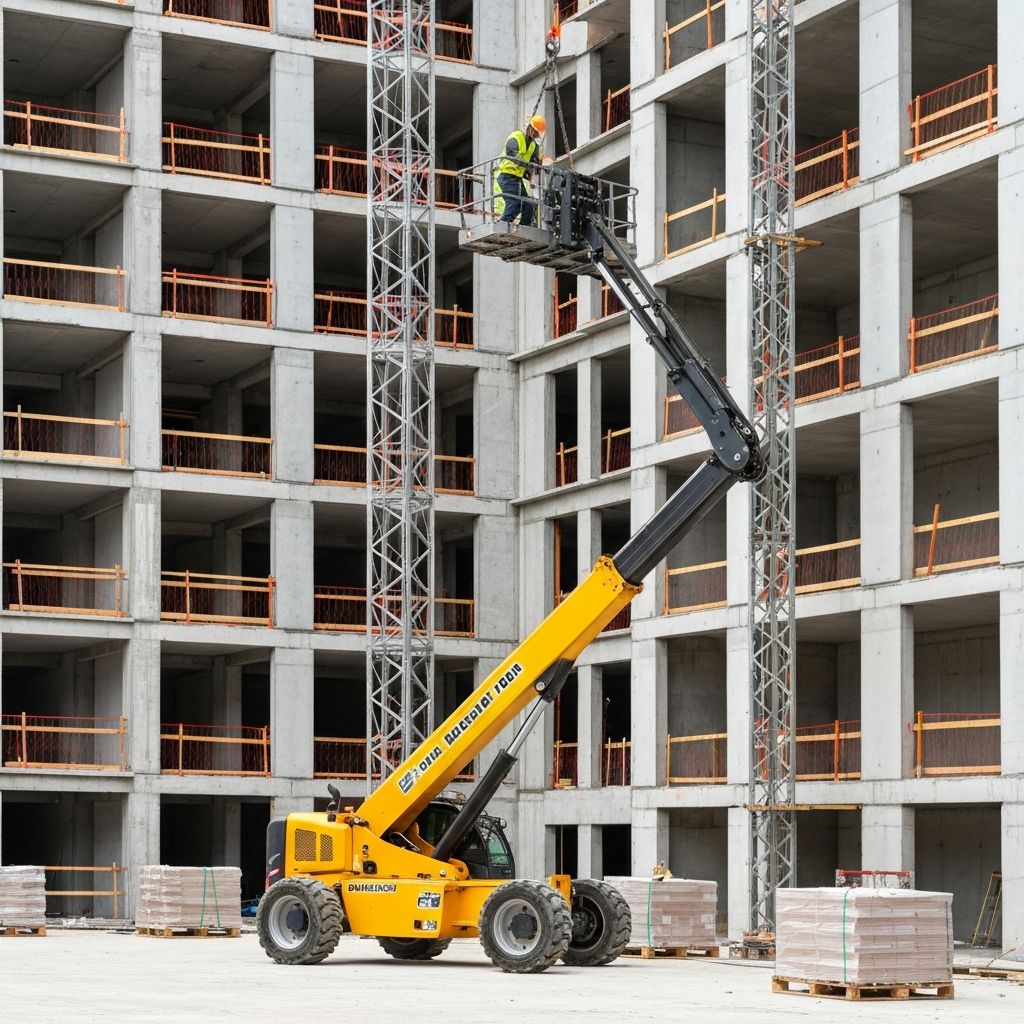 Lift exterior ridicat la etaj pe o clădire rezidențială din Brașov